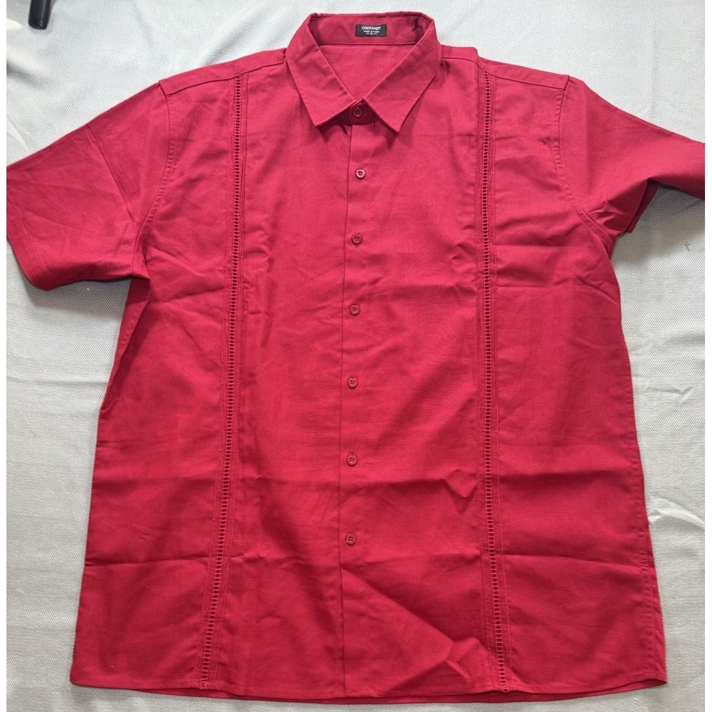 Coofandy 2 Piece Shirt And Matching Shorts Men's Size Xl